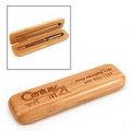 Classic Bamboo Single Pen Box